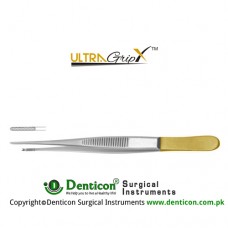 UltraGrip™ TC Semken Dissecting Forcep 1 x 2 Teeth Stainless Steel, 18 cm - 7" 